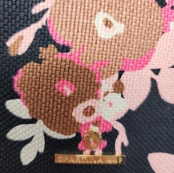 Spartina 449 Toiletry/ Cosmetic Travel Bag Floral Print - Picture 7 of 11